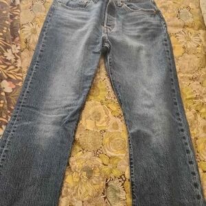 Levi's Women's Straight Leg Blue Jeans